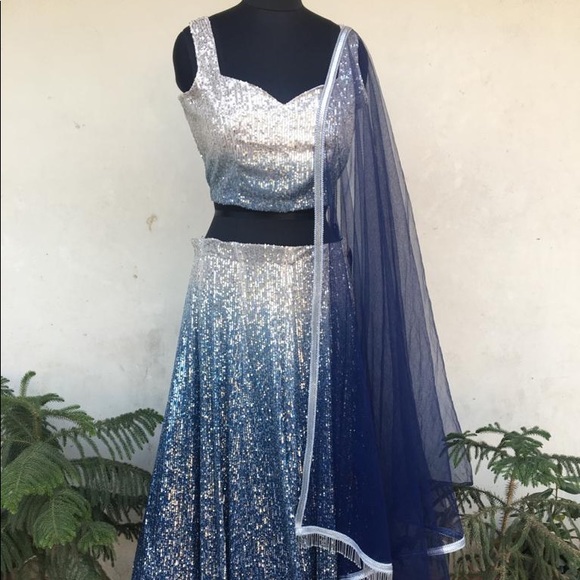 Lehenga/ Two Piece Gown - Picture 2 of 3